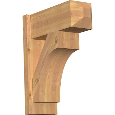 Ekena Millwork Westlake Smooth Craftsman Outlooker, Western Red Cedar, 7 1/2"W x 18"D x 22"H OUT08X18X22WTL04SWR
